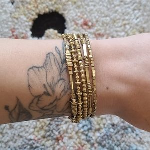 Stella & Dot Gold Selene Bracelet